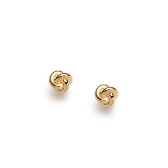 With Love Darling Jewelry - With Love Darling, Knot Stud Earrings, NWT, MSRP $89, 3 pairs